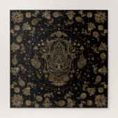 Hamsa Hand-Hand Fatima Ornament Puzzle (Vertikal)
