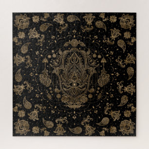 Hamsa Hand-Hand Fatima Ornament Puzzle