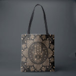 Hamsa Hand - Hand von Fatima in Lotus mandala Tasche<br><div class="desc">Hamsa Hand - Hand von Fatima in Lotus mandala</div>