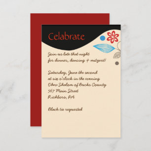 HAMSA HAND Jewish Wedding Invitation Party Card Einladung