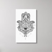 Hamsa Hand Leinwanddruck (Vorderseite)