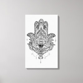 Hamsa Hand Leinwanddruck