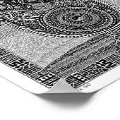 Hamsa Hand Poster (Ecke)