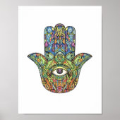 Hamsa Hand Poster (Vorne)