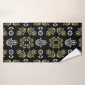 Hamsa-Hand-Schutz-Kunst Badehandtuch (Badehandtuch)