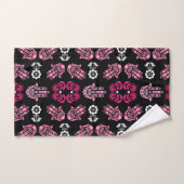 Hamsa-Hand-Schutz-Kunst Badhandtuch Set (Handtuch)