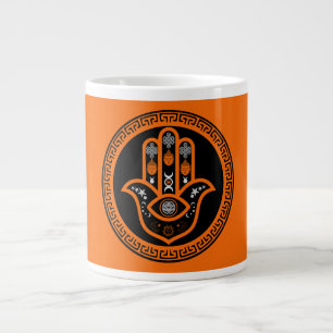 Hamsa-Hand-Schutz vor dem Bösen Blick Jumbo-Tasse
