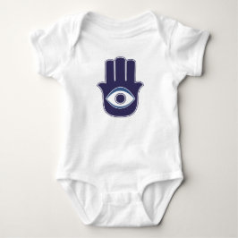 Hamsa Hand - Symbol des Schutzes und guten Glücks Baby Strampler
