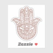 Hamsa Hand Viel Glück Aufkleber (Blatt)