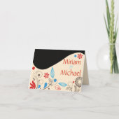 HAMSA HAND Wedding Danke Card (Vorderseite)