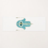 Hamsa Hand Yogamatte (Vorderseite (Horizontal))