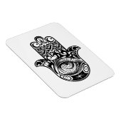 Hamsa Hand Zendoodle Magnet (Rechte Seite)