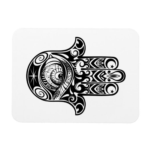 Hamsa Hand Zendoodle Magnet (Horizontal)
