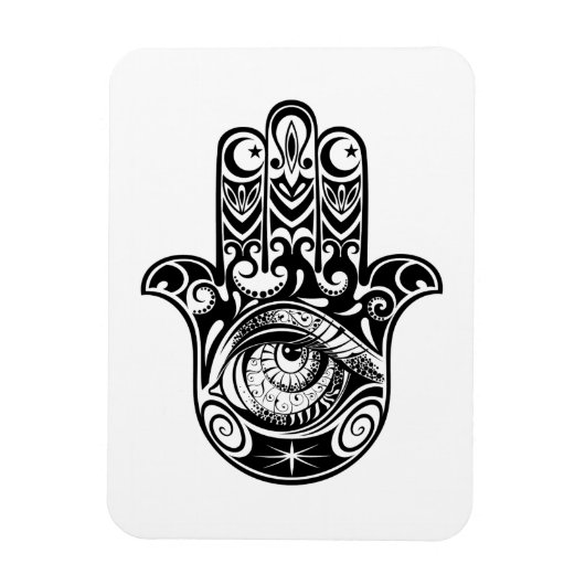 Hamsa Hand Zendoodle Magnet (Vertikal)