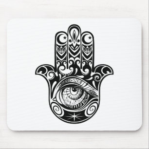 Hamsa Hand Zendoodle Mousepad