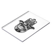 Hamsa Hand Zendoodle Notizblock (Linke Seite)