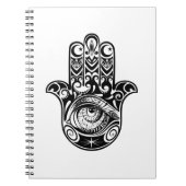 Hamsa Hand Zendoodle Notizblock (Vorderseite)