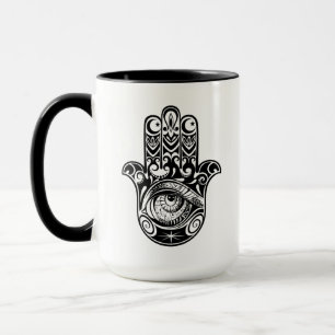 Hamsa Hand Zendoodle Tasse