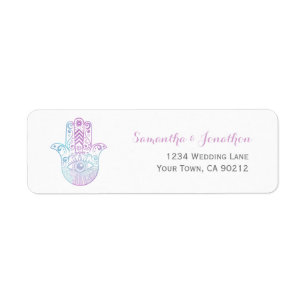 Hamsa Handlila und blaue