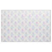 Hamsa Handmuster lila und blau Stoff (Fat Quarter (45,7 x 55,9 cm))