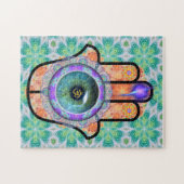 Hamsa Harmony Puzzle (Horizontal)