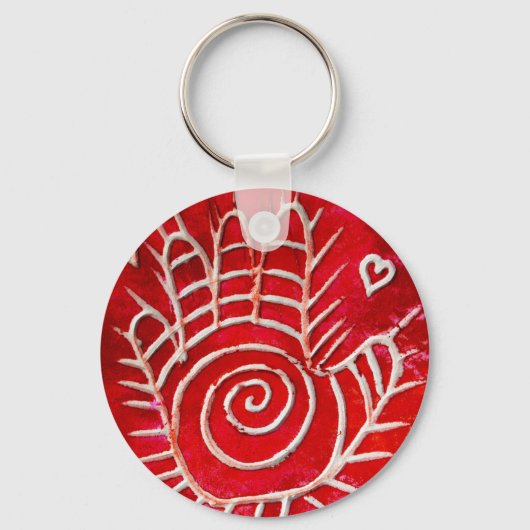 Hamsa / HeilHand / Hand des Fatimas Schlüsselanhänger (Vorderseite)