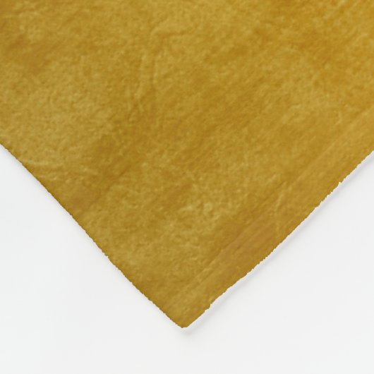 Hamsa Hört Blume Opal Art on Gold Fleecedecke (Ecke)