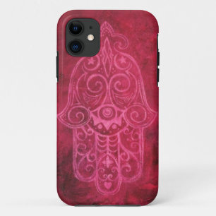 Hamsa in der Magenta Case-Mate iPhone Hülle