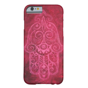 Hamsa in der Magenta Barely There iPhone 6 Hülle