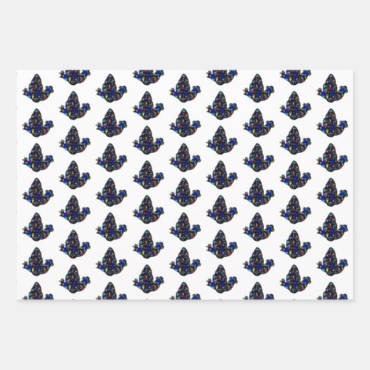 Hamsa Ji - Geschenkpapier Set (Vorderseite)
