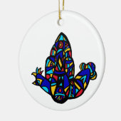 Hamsa Ji - Keramik Ornament (Links)