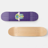 Hamsa Judaika Skateboard (Horizontal)
