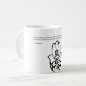 HAMSA KAFFEETASSE (Vorderseite Links)