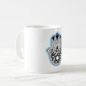 Hamsa Kaffeetasse (Vorderseite Links)
