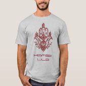 HAMSA Logo zwei Töne lang T-Shirt (Vorderseite)