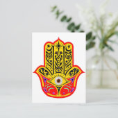 Hamsa - Magic Hamsa Postkarte (Stehend Vorderseite)