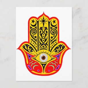 Hamsa - Magic Hamsa Postkarte