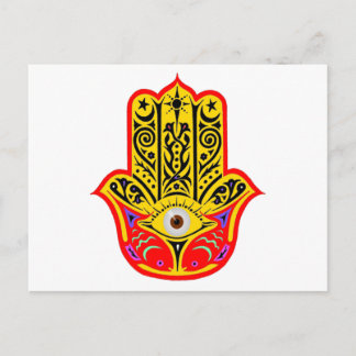 Hamsa - Magic Hamsa Postkarte
