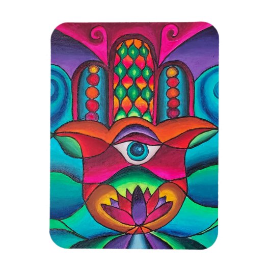 Hamsa Magnet (Vertikal)