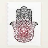 Hamsa mit bohischem Muster Planer (Vorderseite)