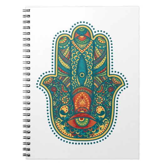 Hamsa Notizblock (Vorderseite)