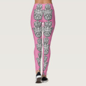 Hamsa Pink Leggings (Rückseite)