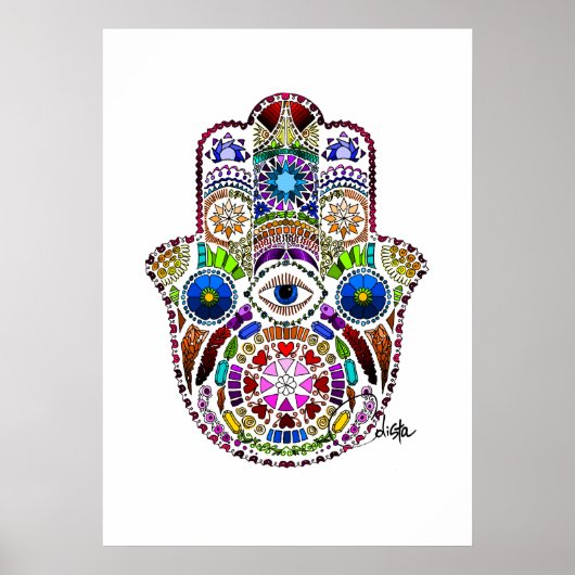 Hamsa Poster (Vorne)