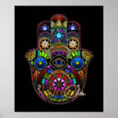 Hamsa Poster Black (Vorne)