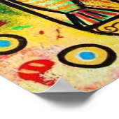 Hamsa Poster vom Toten Meer (Ecke)