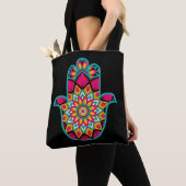 HAMSA schützende Glück-Amulett-Taschen-Tasche Tasche (Von Nahem)