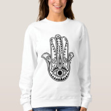 Hamsa-Shirt mit langen Ärmeln