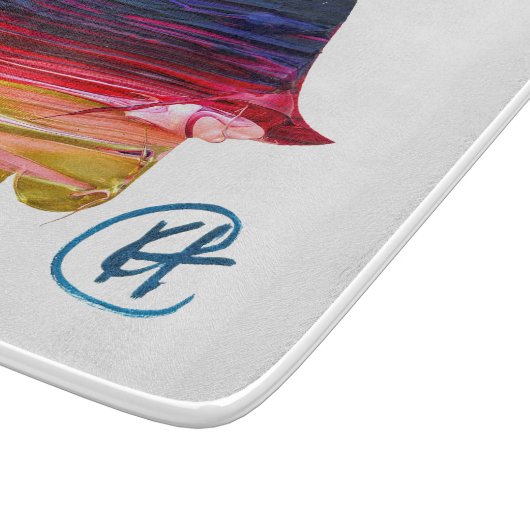 Hamsa Studio Art Schneidebrett (Ecke)