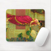 Hamsa und Damayanti von Raja Ravi Varma Mousepad (Mit Mouse)