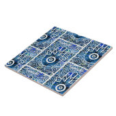 Hamsa Wirbel Fliese (Seite)